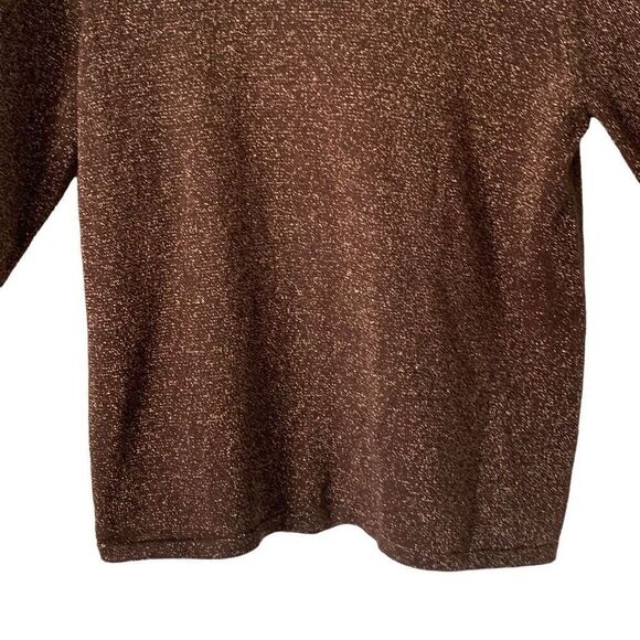Pre Owned Women’s Allison Daley Shimmering Blouse Size Sm Fashionable BOHO - Picture 3 of 9